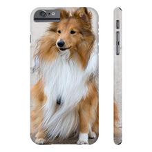 Slim Phone Cases, Sheltie Phone Case 01