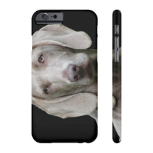 Slim Phone Case, Weimaraner 01