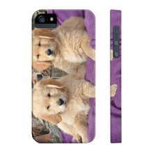 Slim Phone Cases, Golden Retriever Puppies Phone Case