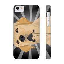 Slim Phone Case, Golden Retriever Phone Case 01